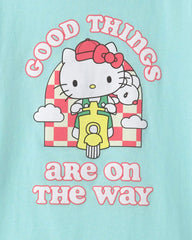Girls Hello Kitty® Graphic Tee - Turquoise