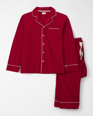 Adult 2-Piece Organic Cotton Coat Style Pajamas