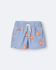 Toddler City Park™ Short in Big Top Print - Blue