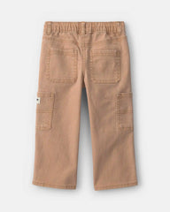 Toddler Boy Carpenter Pants - Brown