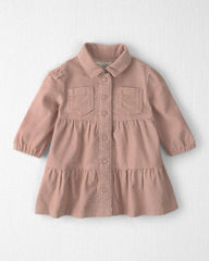 Baby Girl Organic Cotton Corduroy Dress