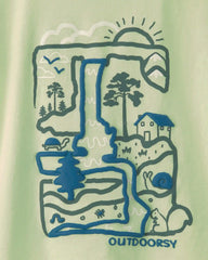 Toddler Boy 'Outdoorsy' Graphic Tee - Green