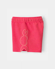 Baby Boy Crab French Terry Shorts - Coral