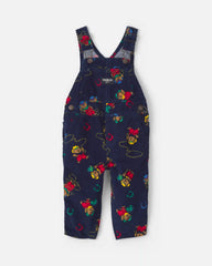 Baby Bear Corduroy Overalls - Navy Blue