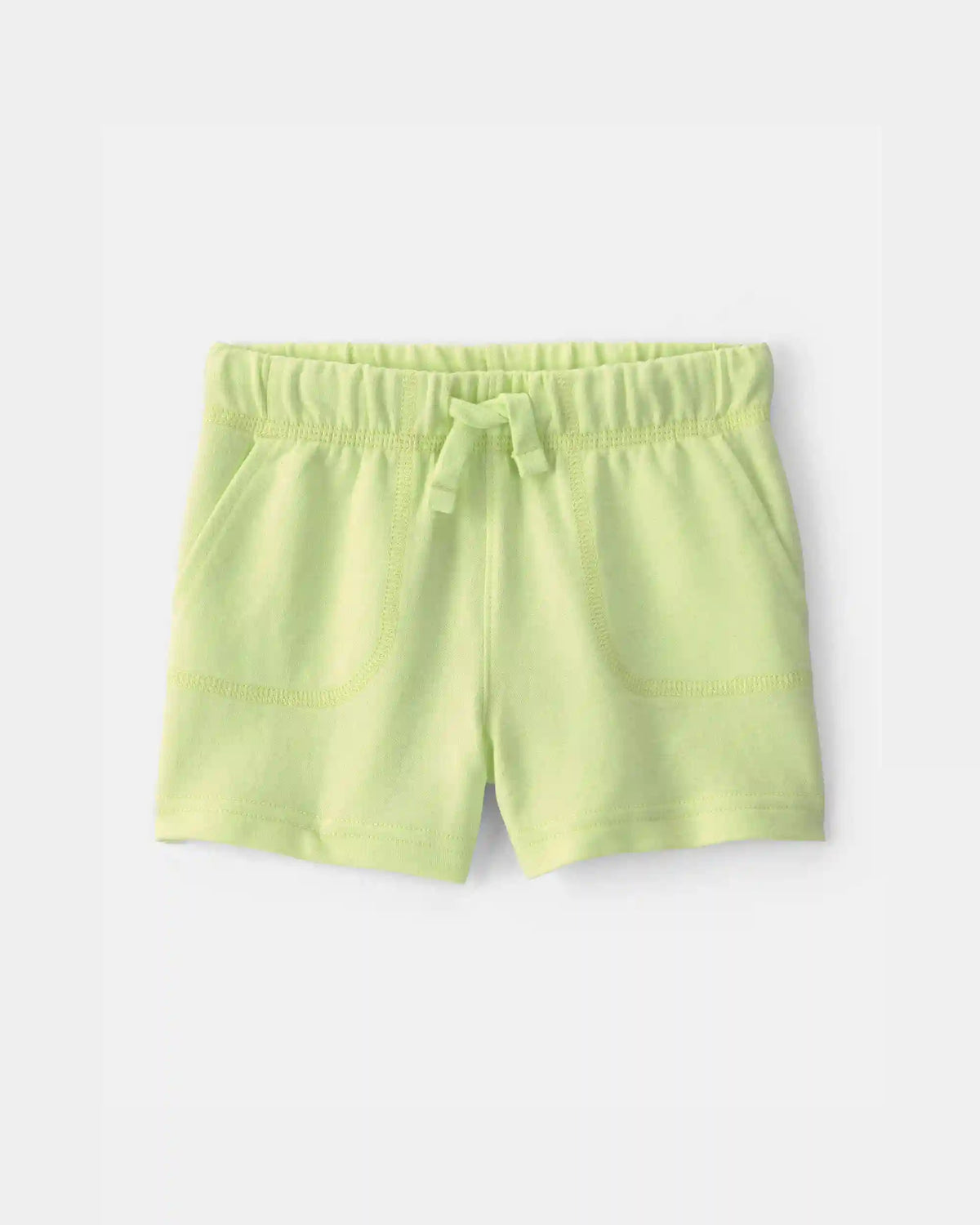 Baby Boy French Terry Shorts - Green