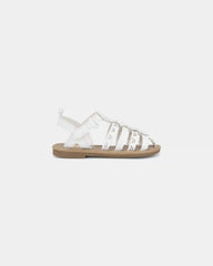 Toddler Girl Floral Sandals - White