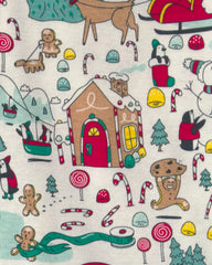 Toddler 2-Piece Christmas Scavenger Hunt 100% Cotton Snug Fit Pajama Set