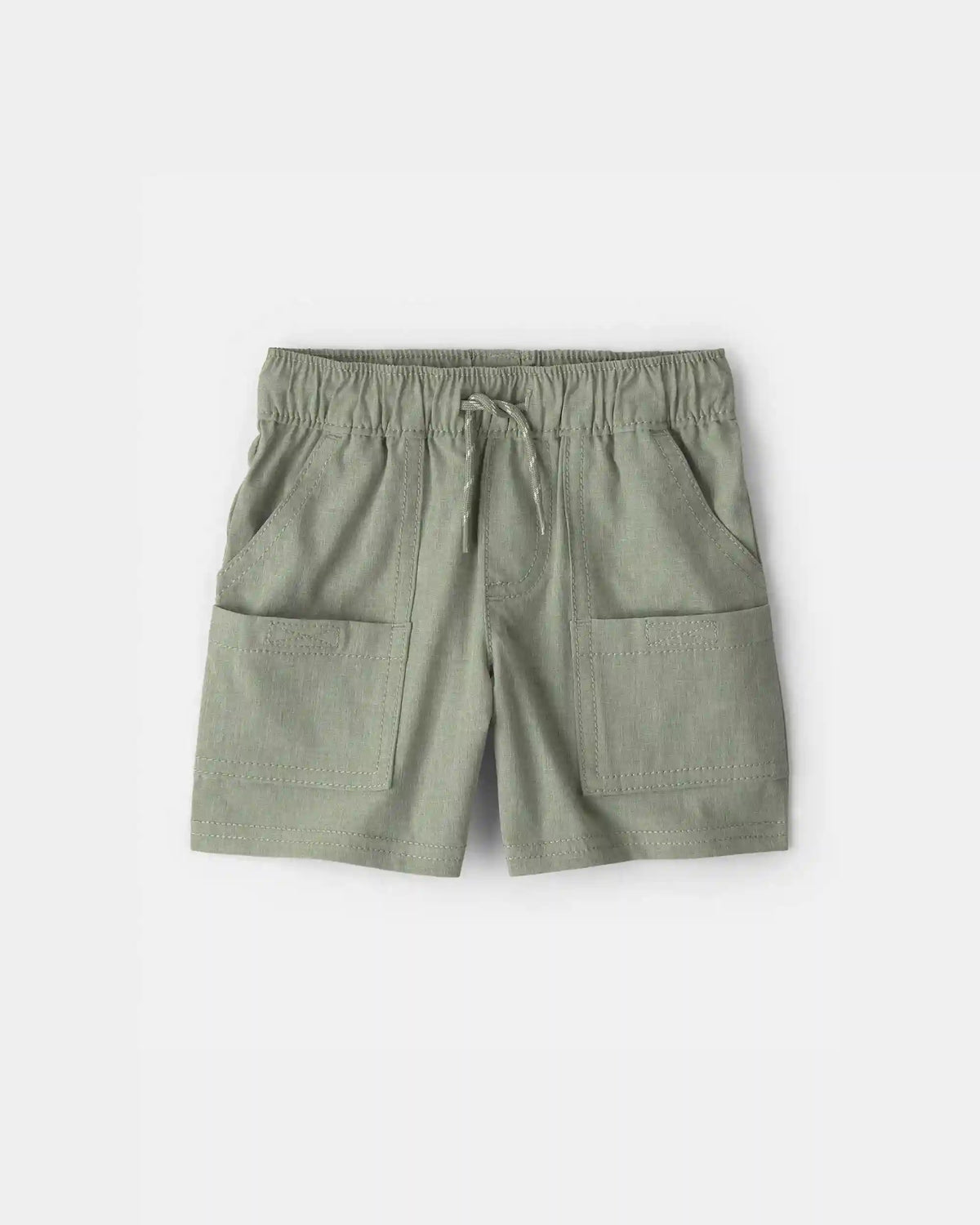 Baby Boy Woven Pocket Shorts - Green