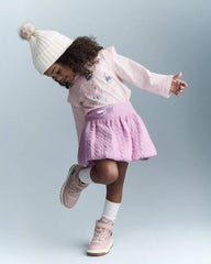 Toddler Girl Bubble Skirt - Lilac