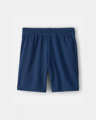 Boys 3-Pack Mesh Active Shorts - Black/Blue/Grey
