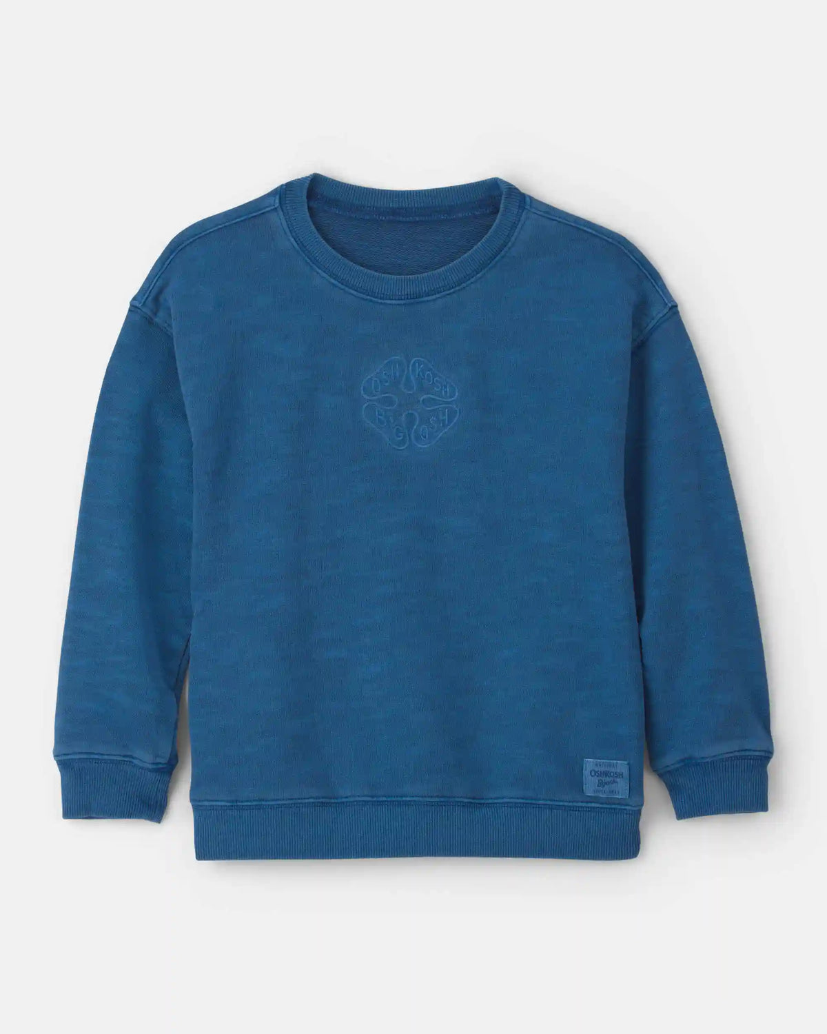 Toddler Boy OshKosh Logo French Terry Pullover Sweatshirt - Blue