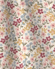 Baby Girl Organic Cotton Sleep & Play Pajamas in Floral