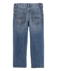 Toddler Neutral Medium Wash Straight-Leg Jeans