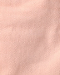 Toddler Girl Eyelet Trim Twill Shorts - Peach
