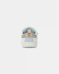 Baby Girl Every Step® First Walker Heart Casual Shoes - White/Tan