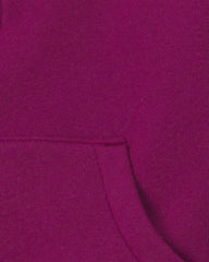 Toddler Girl Fleece Pullover Sweatshirt - Burgundy