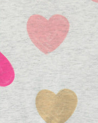 Toddler Girl Heart Peplum Top