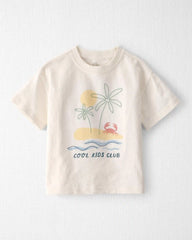 Toddler Organic Cotton 'Cool Kids Club' Tee