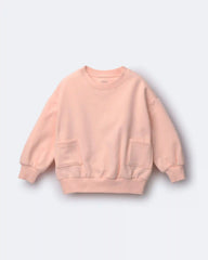 Toddler Otter Sweatshirt™ with Pockets - Light Pink