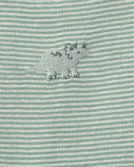 Baby Boy 3-Piece Dinosaur Bodysuit & Pant Set - Green/Ivory