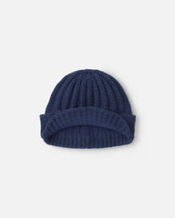 Toddler Boy Ribbed Beanie - Navy