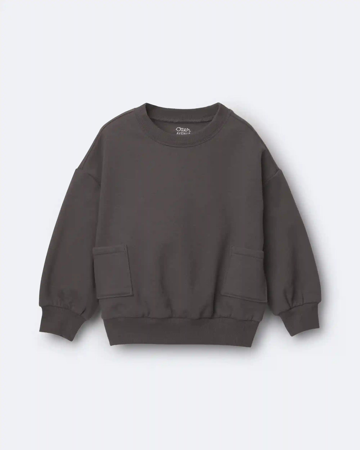 Toddler Otter Sweatshirt™ with Pockets - Dark Grey