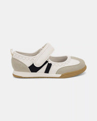 Toddler Girl Scalloped Flats - White