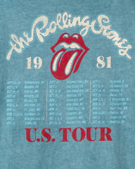 Boys Rolling Stones Graphic Tee - Turquoise