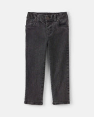 Toddler Boy Western Jeans - Black