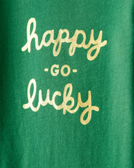 Baby St.Patrick's Day Long-Sleeve Graphic Bodysuit - Green