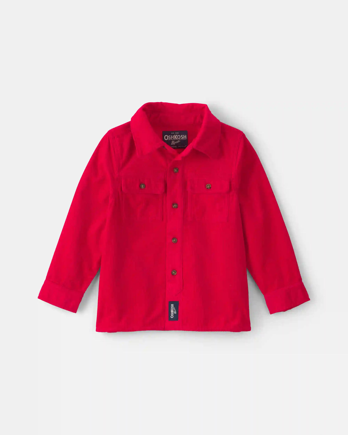 Toddler Boy Corduroy Jacket - Red