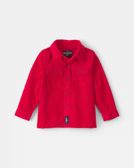 Toddler Boy Corduroy Jacket - Red
