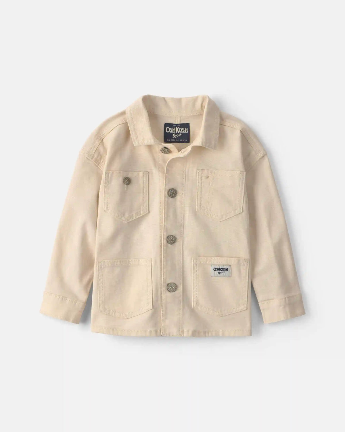 Toddler Canvas Jacket - Ivory