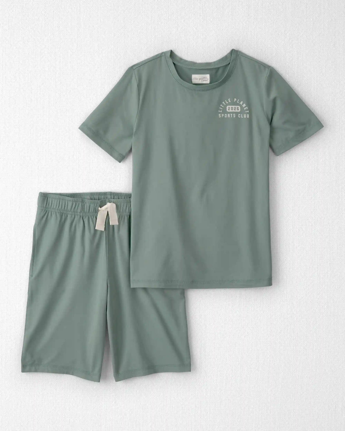 Kids 2-Piece Recyled Top & Short Set