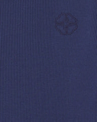 Toddler Girl Long-Sleeve Rib Top - Navy Blue