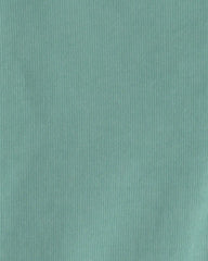 Girls Corduroy Wide-Leg Pants - Green