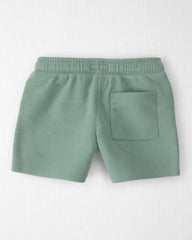 Toddler Boy Knit Shorts Made with Organic Cotton