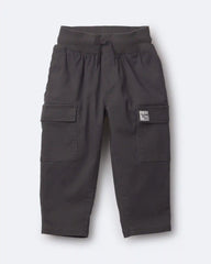 Toddler Boy Cargo Pant - Dark Grey