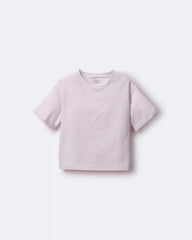 Toddler Rolled Cuff Tee - Light Pink