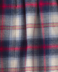 Baby Girl 2-Piece Plaid Flannel Long-Sleeve Dress Set