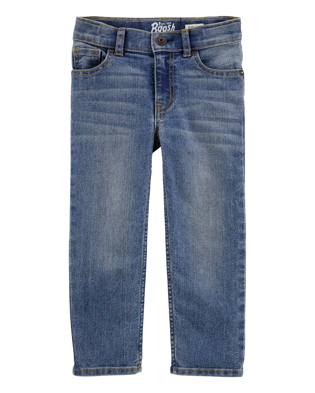 Toddler Neutral Medium Wash Straight-Leg Jeans
