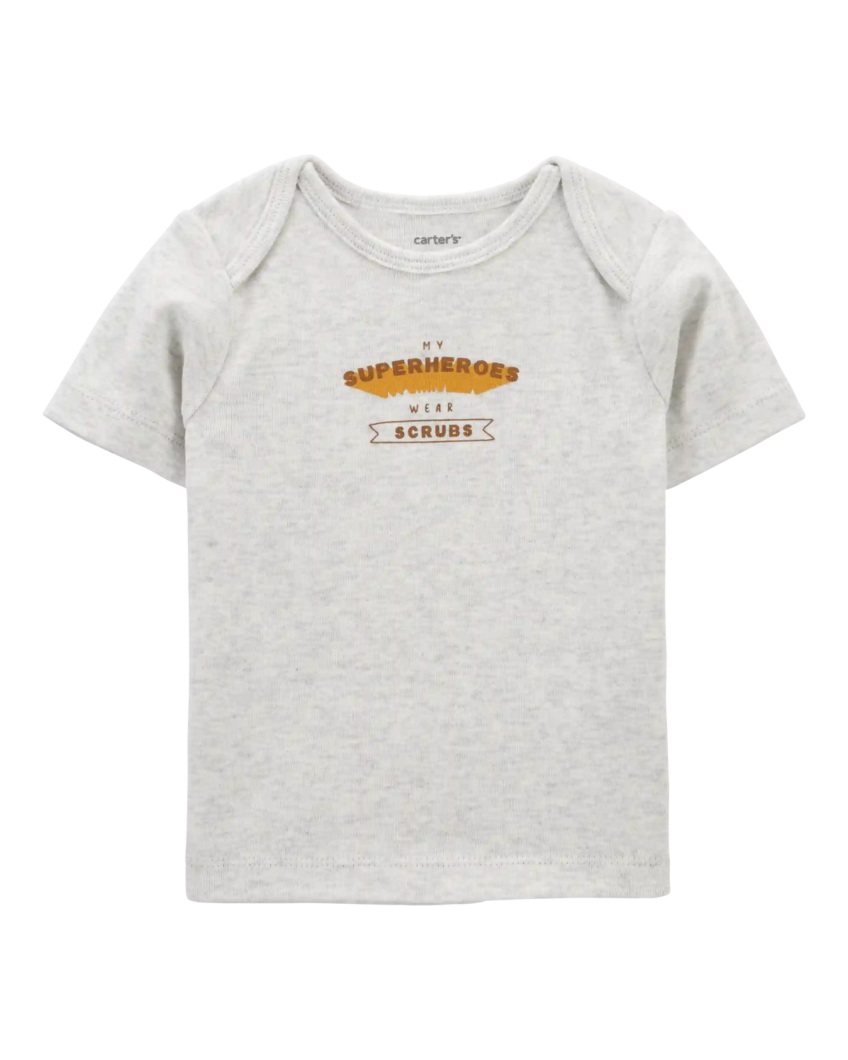 Baby Preemie Superheroes Wear Scrubs Tee