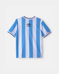 Girls 2-Piece Umbro Argentina Soccer Jersey & Skort Set - Light Blue/White
