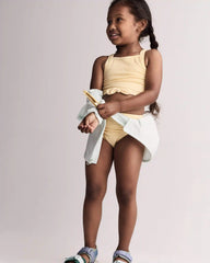 Toddler Girl Bow Tankini - Yellow