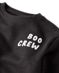 Baby Organic Cotton 'Boo Crew' French Terry Bubble