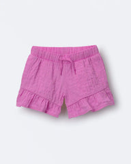 Toddler Girl Ruffle Butterfly Shorts - Pink