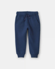 Toddler Boy Fleece Joggers - Navy Blue