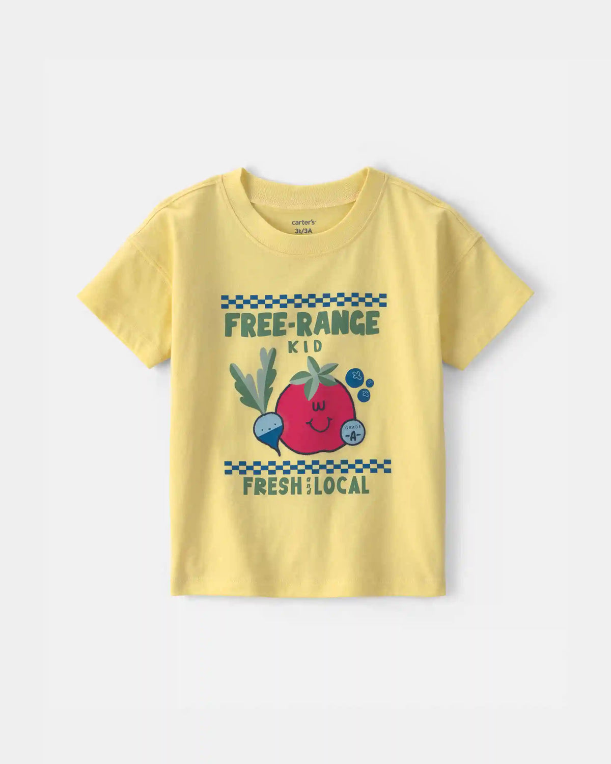 Toddler Farmers Market Graphic Tee - Yellow