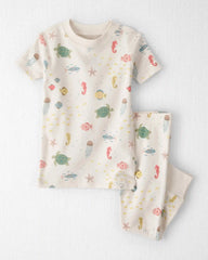 Baby 2-Piece Organic Cotton Pajamas in Under the Sea