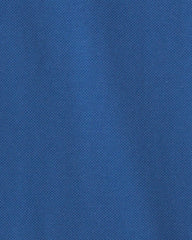 Toddler Boy Uniform Piqué Polo Shirt - Blue